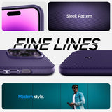 Spigen iPhone 14 Pro -suojakuori Mag Armor MagFit Deep Purple