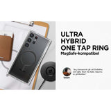 Spigen Samsung Galaxy S23 Ultra kuori Ultra Hybrid OneTap Ring MagSafe Musta