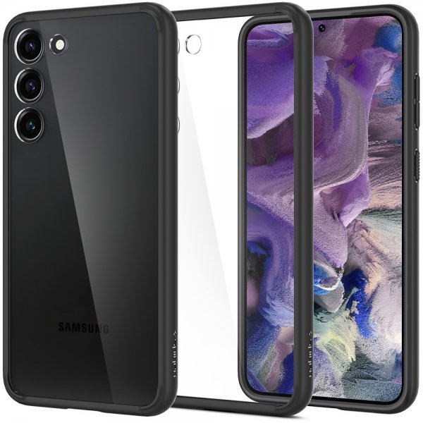Spigen Samsung Galaxy S23 Plus -suojakuori, Ultra Hybrid, Mattamusta