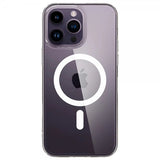 Spigen iPhone 14 Pro -kuori AirSkin Hybrid MagFit, valkoinen
