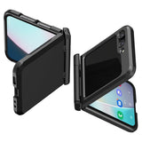 Spigen Samsung Galaxy Z Flip 5 Tough Armor Pro -suojakuori, musta