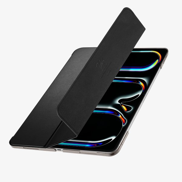 Spigen iPad Pro 13 (M4/M5) -suojakotelo Smart Fold, musta