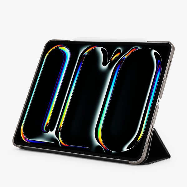 Spigen iPad Pro 13 (M4/M5) -suojakotelo Smart Fold, musta