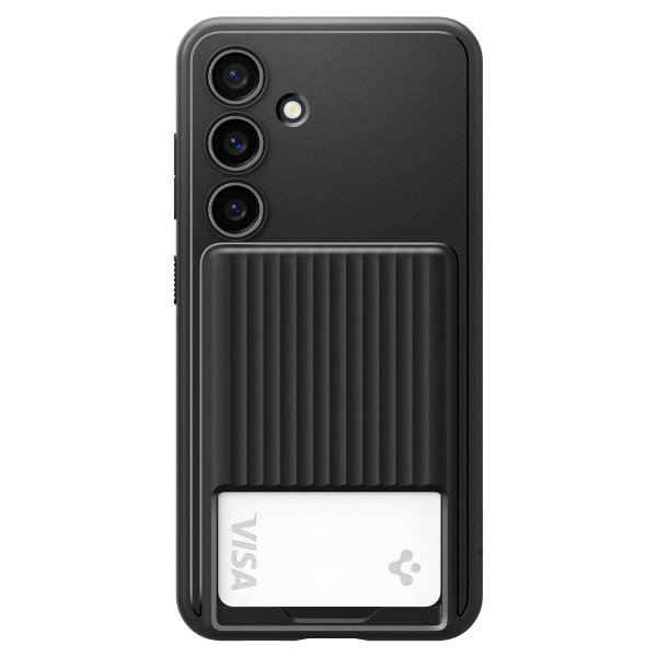 Spigen Samsung Galaxy S24 Plus -kuori Liquid Slot Matte Black