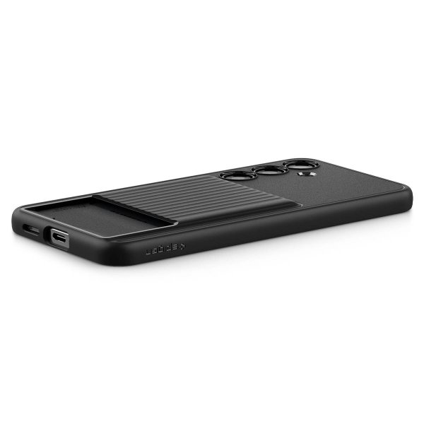 Spigen Samsung Galaxy S24 Plus -kuori Liquid Slot Matte Black