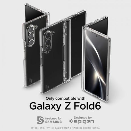Spigen Samsung Galaxy Z Fold 6 Ultra Hybrid Pro Crystal Clear -suojakuori