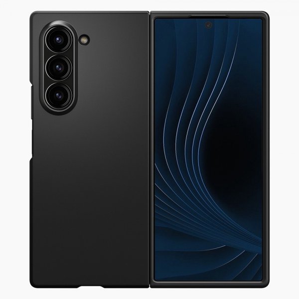 Spigen Samsung Galaxy Z Fold 6 -suojakuori, Air Skin, musta