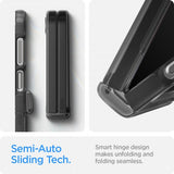 Spigen Samsung Galaxy Z Flip 6/Flip 7 FE Suojakuori Ultra Hybrid Pro Frost Gray