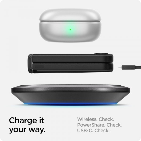 Spigen Samsung Galaxy Z Flip 6/Flip 7 FE Suojakuori Ultra Hybrid Pro Frost Gray