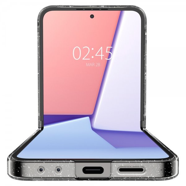 Spigen Samsung Galaxy Z Flip 6/Flip 7 FE Air Skin Glitter Crystal Quartz -kuori