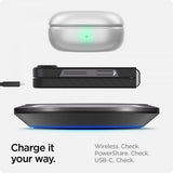 Spigen Samsung Galaxy Z Flip 6/Flip 7 FE Air Skin Aramid -suojakuori, musta