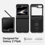 Spigen Samsung Galaxy Z Flip 6/Flip 7 FE suojakuori Tough Armor Pro, musta