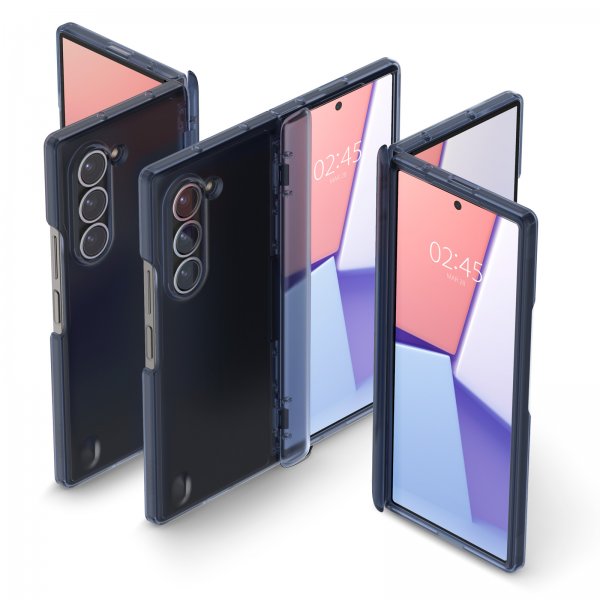 Spigen Samsung Galaxy Z Fold 6 Ultra Hybrid Pro -kuori, Frost Navy Blue