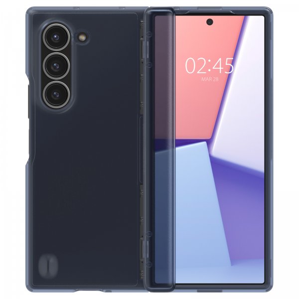 Spigen Samsung Galaxy Z Fold 6 Ultra Hybrid Pro -kuori, Frost Navy Blue