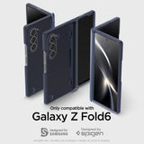 Spigen Samsung Galaxy Z Fold 6 Ultra Hybrid Pro -kuori, Frost Navy Blue