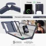 Spigen Samsung Galaxy Z Fold 6 Ultra Hybrid Pro -kuori, Frost Navy Blue