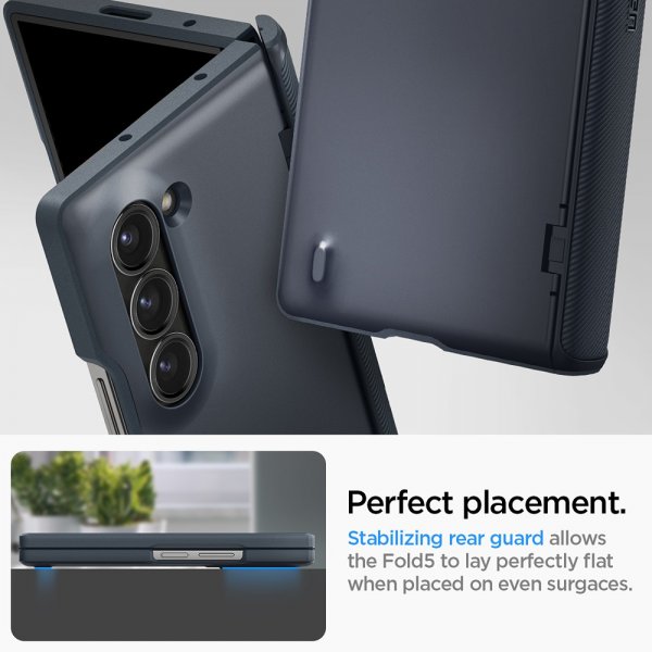 Spigen Samsung Galaxy Z Fold 6 Suojakuori Slim Armor Pro Metal Slate