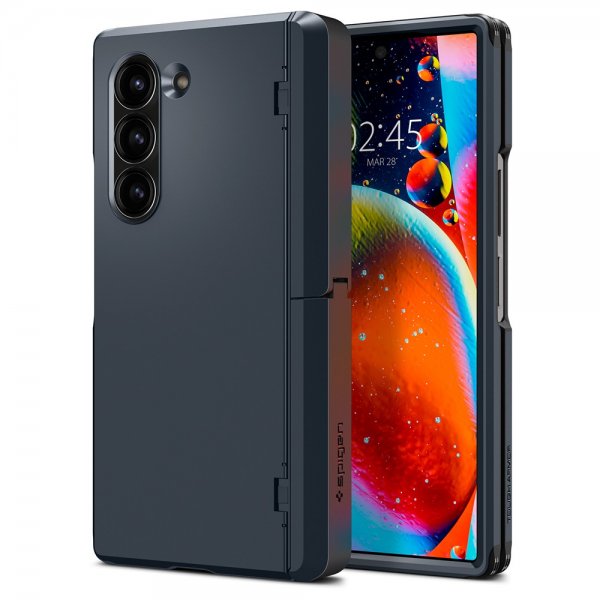 Spigen Samsung Galaxy Z Fold 6 Tough Armor Pro P Metal Slate -suojakuori