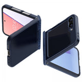 Spigen Samsung Galaxy Z Flip 6/Flip 7 FE Ultra Hybrid Pro Frost Navy Blue -suojakuori