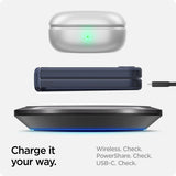 Spigen Samsung Galaxy Z Flip 6/Flip 7 FE Ultra Hybrid Pro Frost Navy Blue -suojakuori