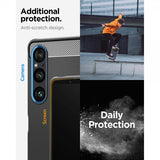 Spigen Sony Xperia 1 VI -kuori Rugged Armor Matte Black