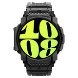 Spigen Samsung Galaxy Watch 7 40mm Ranneke ja Suojakuori Rugged Armor Pro Matte Black