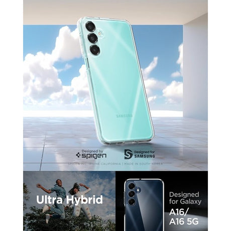 Spigen Samsung Galaxy A16 Ultra Hybrid Crystal Clear -suojakuori