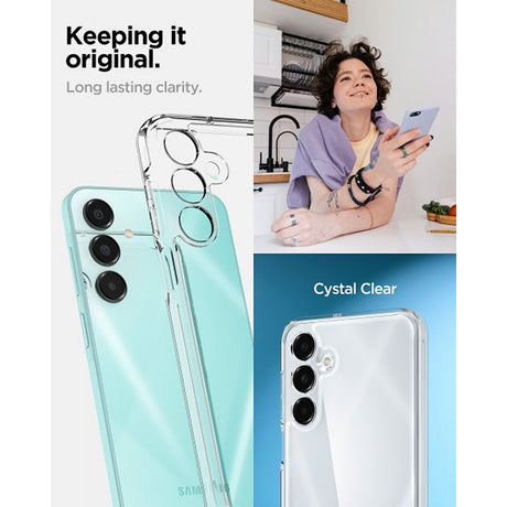 Spigen Samsung Galaxy A16 Ultra Hybrid Crystal Clear -suojakuori