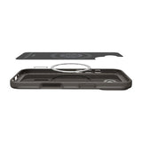 Spigen iPhone 17 -kuori Thin Fit MagFit Gunmetal
