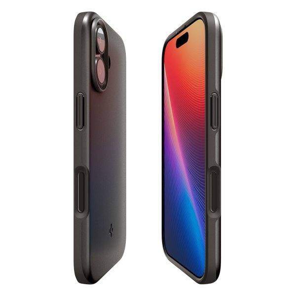 Spigen iPhone 17 -kuori Thin Fit MagFit Gunmetal