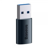 Baseus Adapter Ingenuity Series USB-A/USB-C Sininen