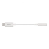 Deltaco Adapteri USB-C–3.5mm Valkoinen