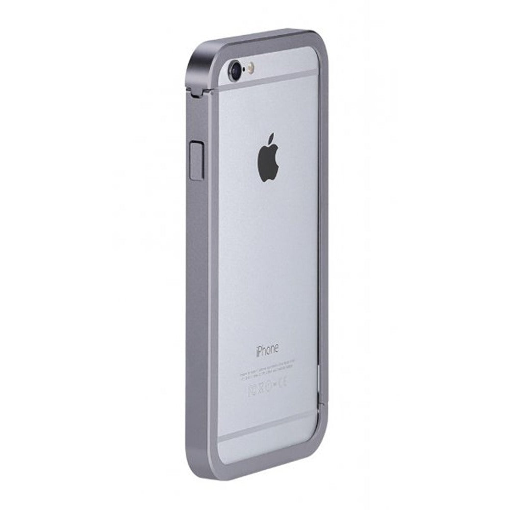 Just Mobile iPhone 6/6s Plus Kuori AluFrame Aluminum Bumper Harmaa