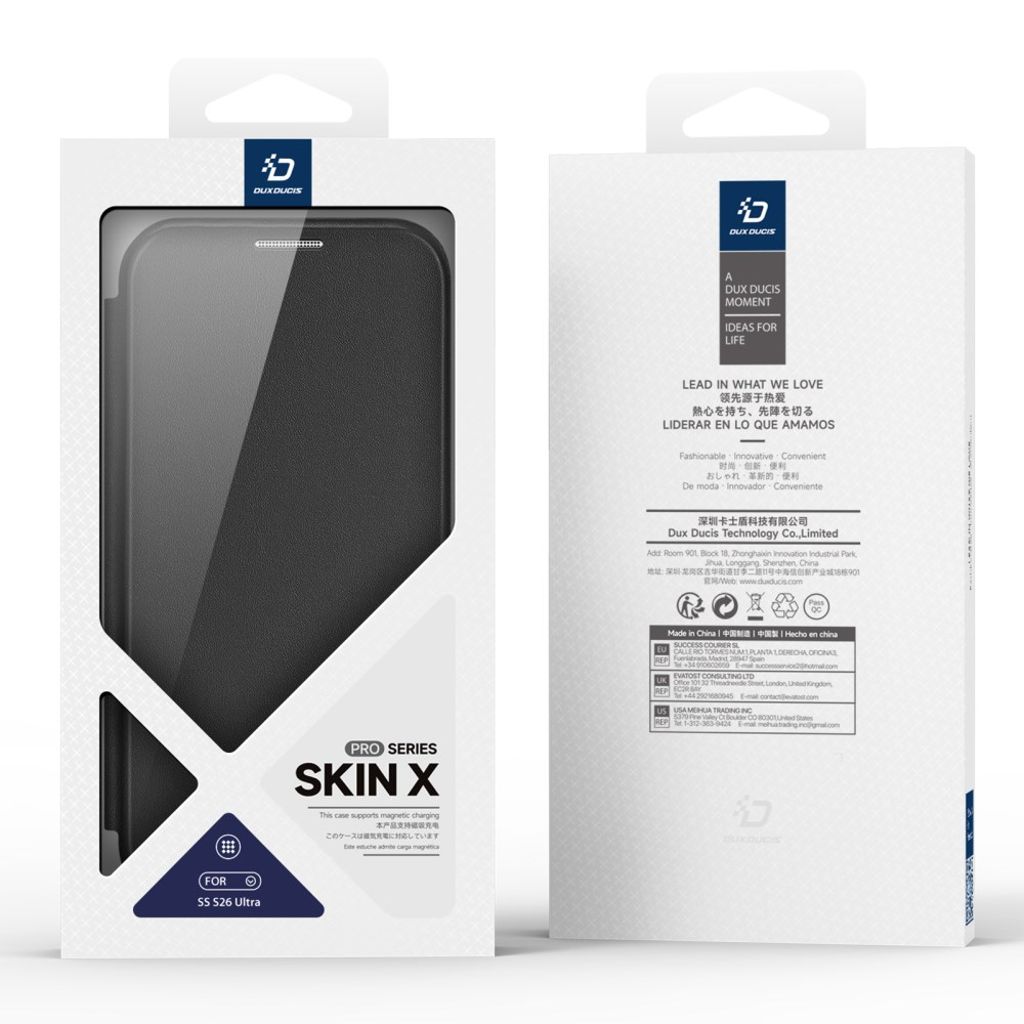 Dux Ducis Samsung Galaxy S26 Ultra Kotelo Skin X Pro Series MagSafe Musta