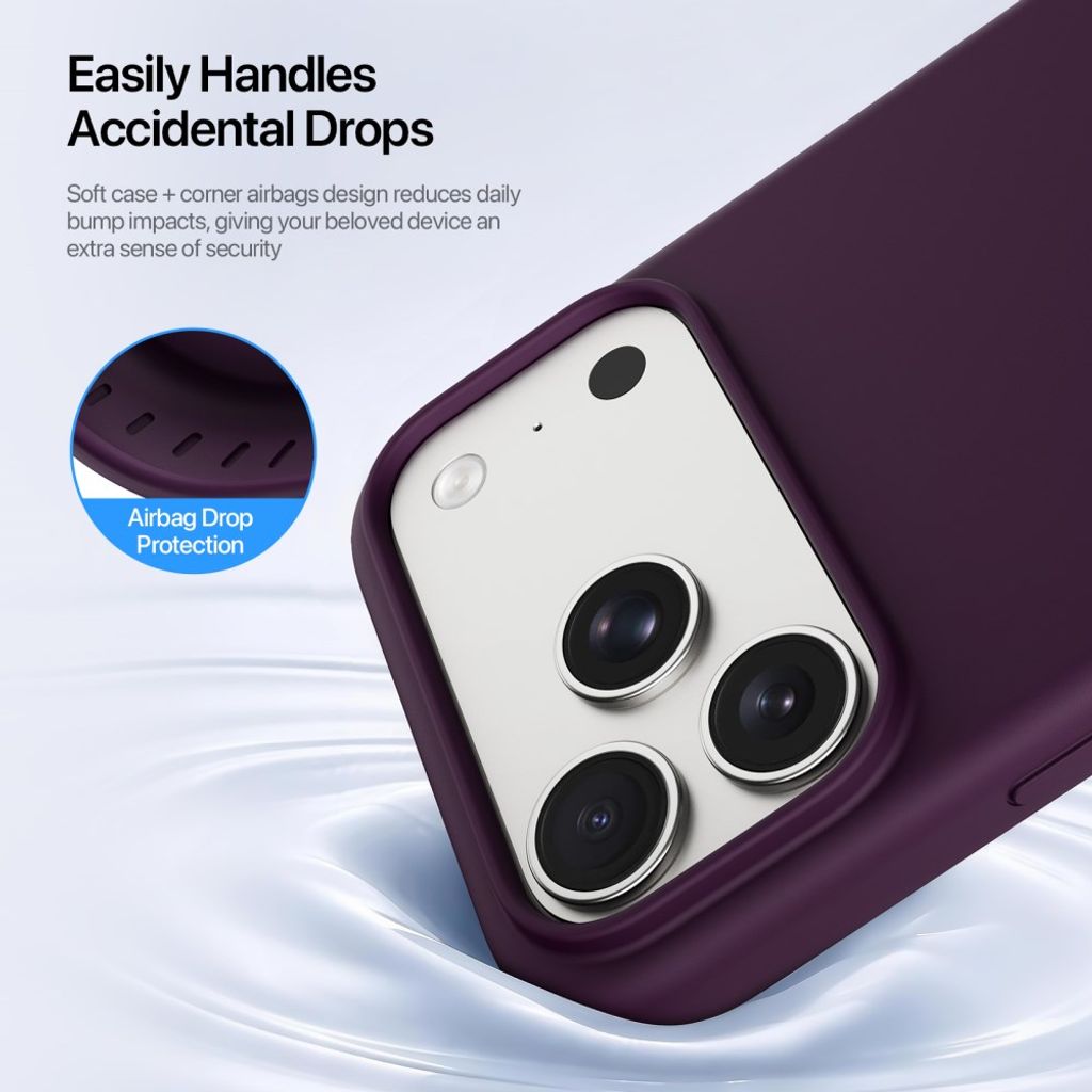 Dux Ducis iPhone 17 Pro Max/iPhone 18 Pro Max Kuori Piel Series MagSafe Punainen