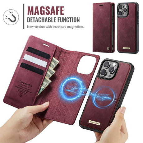 CaseMe iPhone 13 Pro Kotelo C49 Series Punainen