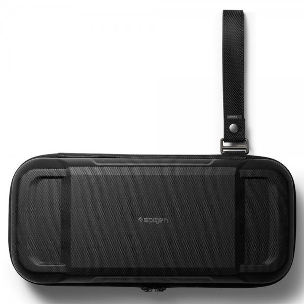 Spigen Steam Deck/Steam Deck OLED -kotelo Rugged Armor Pro Pouch, musta