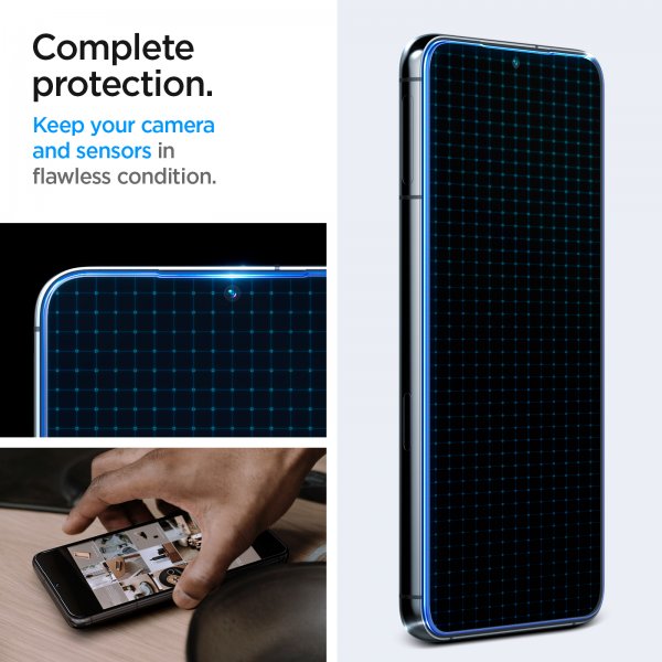 Spigen Samsung Galaxy S23 Plus Näytönsuoja GLAS.tR EZ Fit 2-pakkaus