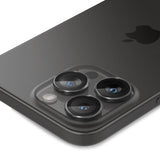 Spigen iPhone 14/15/16/17 Pro & Pro Max -kamerasuojalasi GLAS.tR EZ Fit Optik Pro 2-pakkaus, kristallinkirkas