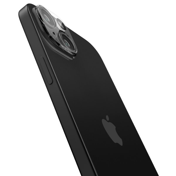 Spigen iPhone 14/15/14 Plus/15 Plus kamerasuojalasi.tR Optic Crystal Clear 2 kpl