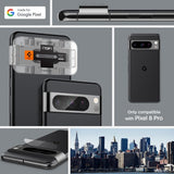 Spigen Google Pixel 8 Pro Kamerasuojalasi Glas.tR EZ Fit Optik Crystal Clear 2 kpl