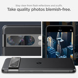 Spigen Google Pixel 8 Pro Kamerasuojalasi Glas.tR EZ Fit Optik Crystal Clear 2 kpl