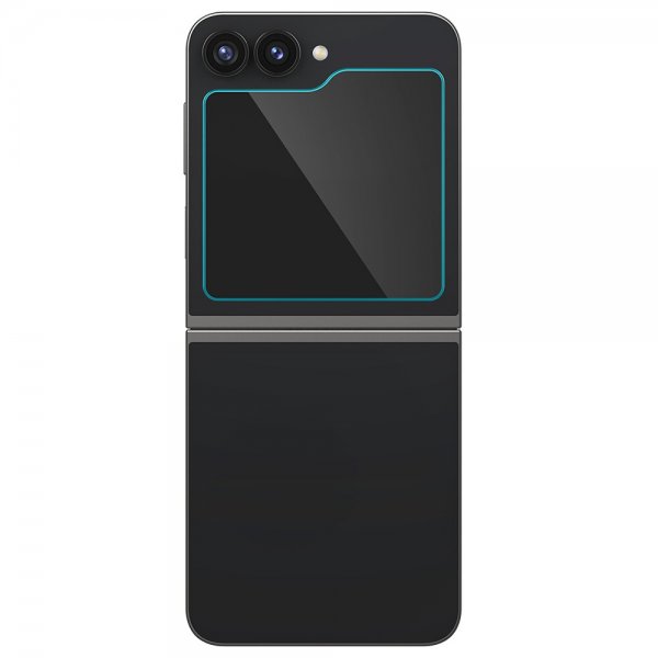 Spigen Samsung Galaxy Z Flip 6/Flip 7 FE Näytönsuoja GLAS.tR EZ Fit 2-pakkaus