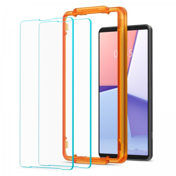 Spigen Sony Xperia 1 VI Näytönsuoja GLAS.tR ALIGNmaster 2-pack