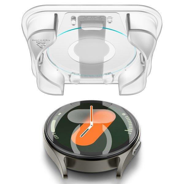 Spigen Samsung Galaxy Watch 7 40mm Näytönsuoja GLAS.tR EZ Fit 2 kpl