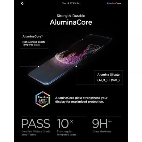 Spigen Sony Xperia 10 VII -näytönsuoja GLAS.tR EZ Fit Pro 2-pakkaus