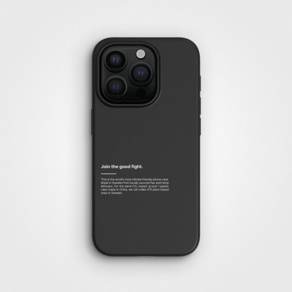 agood company iPhone 15 Pro Kuori PLNTPRTCT Musta