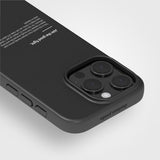 agood company iPhone 15 Pro Kuori PLNTPRTCT Musta