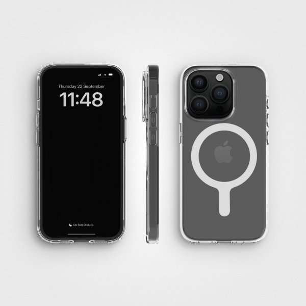 agood company iPhone 15 Pro Kuoret CLRPRTCT Läpinäkyvä