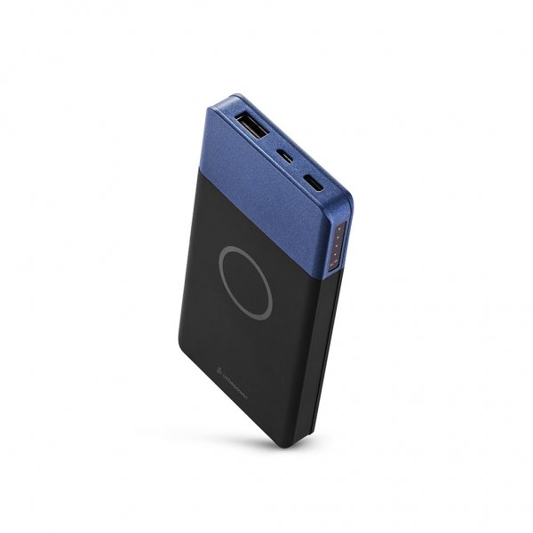 Usbepower AIR Wireless Langaton varavirtalähde 5000 mAh Sininen